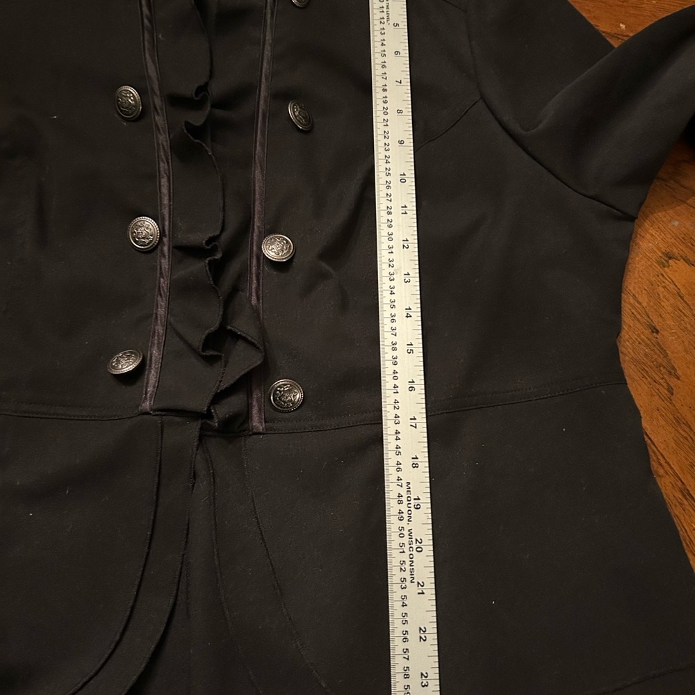 Maurices Plus size Ruffled blazer - Picture 4 of 10